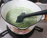 抹茶のパンナコッタ～小豆・豆腐白玉添え～作り方3写真