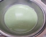 抹茶のパンナコッタ～小豆・豆腐白玉添え～作り方5写真