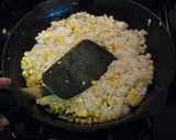 とうもろこし炒飯作り方4写真