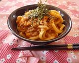 ふわッ食感★夏の釜玉キムチ納豆そうめん★作り方5写真