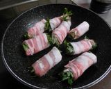 ズッキーニとシソの肉巻作り方2写真