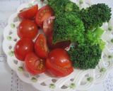 野菜たっぷり☆ソーセージ入りサラダピザ作り方5写真