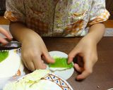 子どもと作る★苦手克服★肉巻き餃子作り方5写真