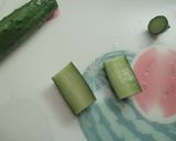 うさぎ✿きゅうり作り方2写真