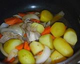 塩ヨーグルト漬け肉で作ろう！肉じゃが♬作り方4写真