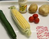 ひんやり・ポテトサラダのゼリー寄せ作り方1写真