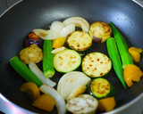 夏野菜のソテー＊あさりのアクアパッツァ風作り方5写真