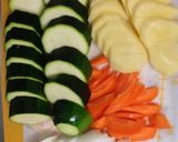 冷めて美味しい♪鶏と野菜の焼き浸し作り方1写真