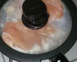 しっとりやわらか蒸し鶏作り方3写真