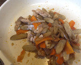 鶏とごぼうの炒め煮作り方8写真