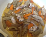 鶏とごぼうの炒め煮作り方7写真