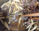 旨い！じっくり甘辛の牛ごぼう寿司作り方8写真