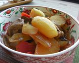 塩ヨーグルト漬け肉で作ろう！肉じゃが♬作り方6写真