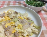 簡単☆スピーディ☆豆腐と豚肉のマヨ炒め作り方7写真