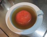 ☆完熟トマトのゼリー寄せ☆作り方7写真