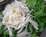 蓮根と空芯菜の炒め物カレー風味作り方1写真