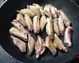 鳥手羽中マンゴージュレ作り方1写真