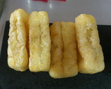 簡単！ 油揚げのネギかつおぶし焼き作り方1写真