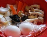 超簡単！！　卵ときくらげの中華炒め作り方1写真