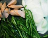 野菜とウインナーの卵炒め作り方1写真
