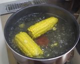 簡単！塩麹でとうもろこしご飯作り方1写真