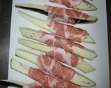 ✿豚巻きナスのポン酢煮びたし✿作り方1写真