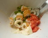 ＊明太ちくわ枝豆の幸せトースト＊作り方1写真