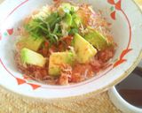 忙しい朝にも♪アボカド納豆しらす丼☆作り方2写真