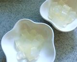 フルーツあんみつ　～梅酒ジュレを添えて　作り方5写真