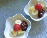 フルーツあんみつ　～梅酒ジュレを添えて　作り方7写真