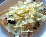 鶏ささみとわかめの和トースト作り方7写真