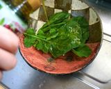 生ハムとルッコラとズッキーニのピザ作り方18写真