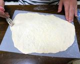 生ハムとルッコラとズッキーニのピザ作り方22写真
