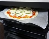 生ハムとルッコラとズッキーニのピザ作り方32写真
