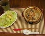 白菜・椎茸の中華風雑炊（オイスター味）作り方1写真