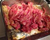牛肉のりんごとすりおろし生姜焼き作り方1写真