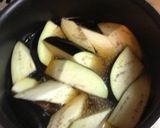 郷土料理✿なすそうめん✿茄子と素麺の煮物作り方4写真