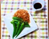 おかか醤油で頂く♡焼きオクラ作り方5写真