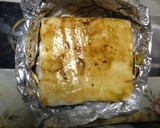チーズと卵のはんぺん焼き☆かにかまのせ作り方3写真