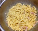 簡単！あり合わせカルボナーラ作り方6写真