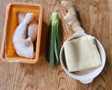 鶏スープの干し豆腐作り方1写真