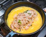豚バラともやしのとん平焼き作り方7写真