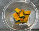 材料3つ！かぼちゃと豆腐の茶巾しぼり作り方2写真