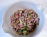 薬味たっぷり★砂肝のポン酢和え作り方5写真