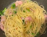 菜の花のペペロンチーノ作り方4写真