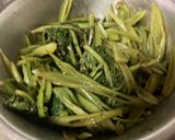 ⭐︎空芯菜の辛子醤油和え⭐︎作り方3写真