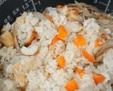 鶏肉とゴボウの炊き込みご飯作り方8写真