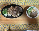 ガーリックライス焼肉カルビ添え作り方14写真