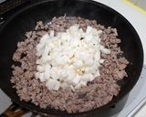 長芋シャリシャリ　豚ひき肉のそぼろ丼作り方2写真
