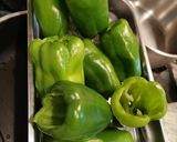 母レシピ 絶品ピーマンの肉詰め作り方1写真